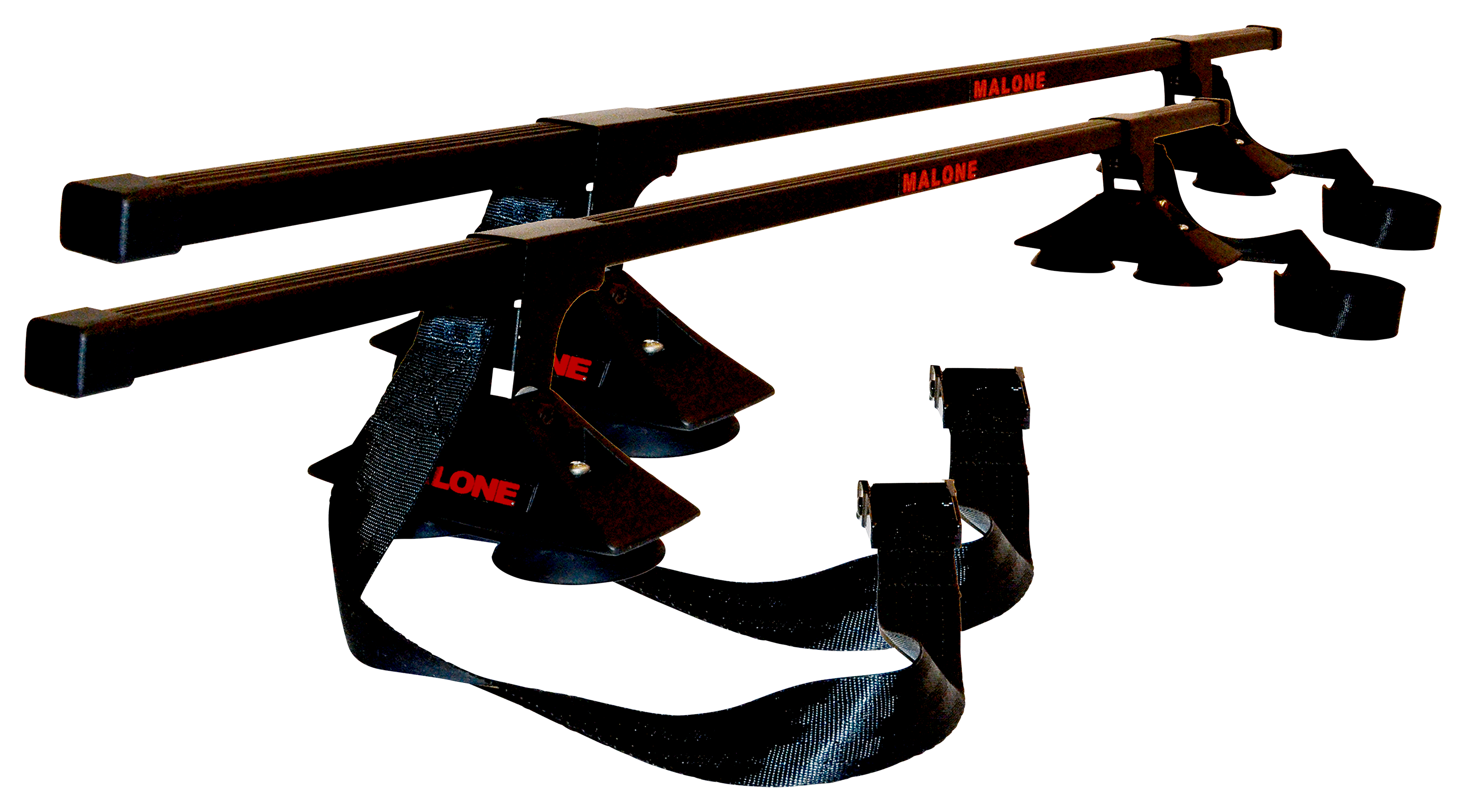 Malone Paddle Gear VersaRail Coated Steel Bare Roof Cross Rail System